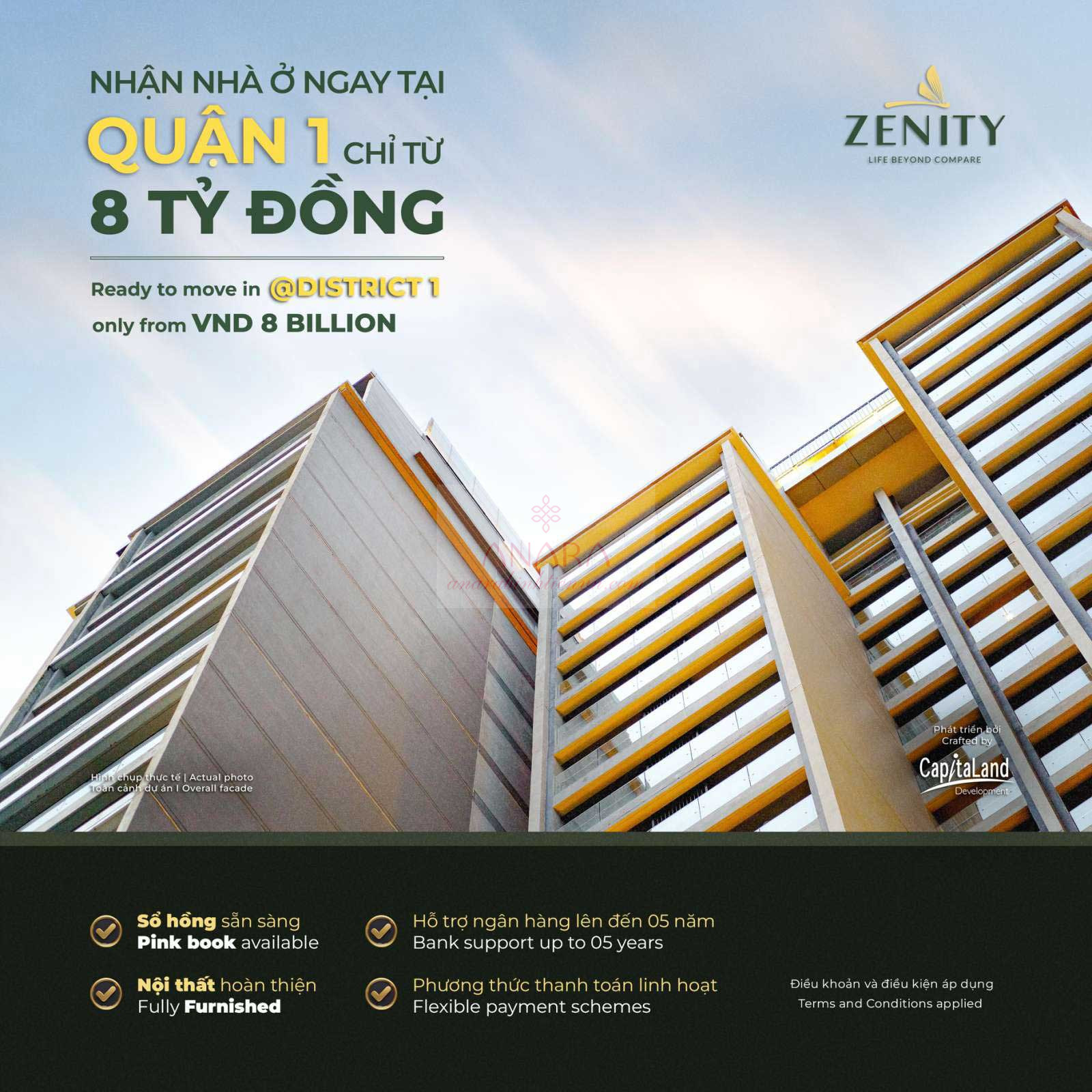 căn hộ Zenity Capitaland Quận 1