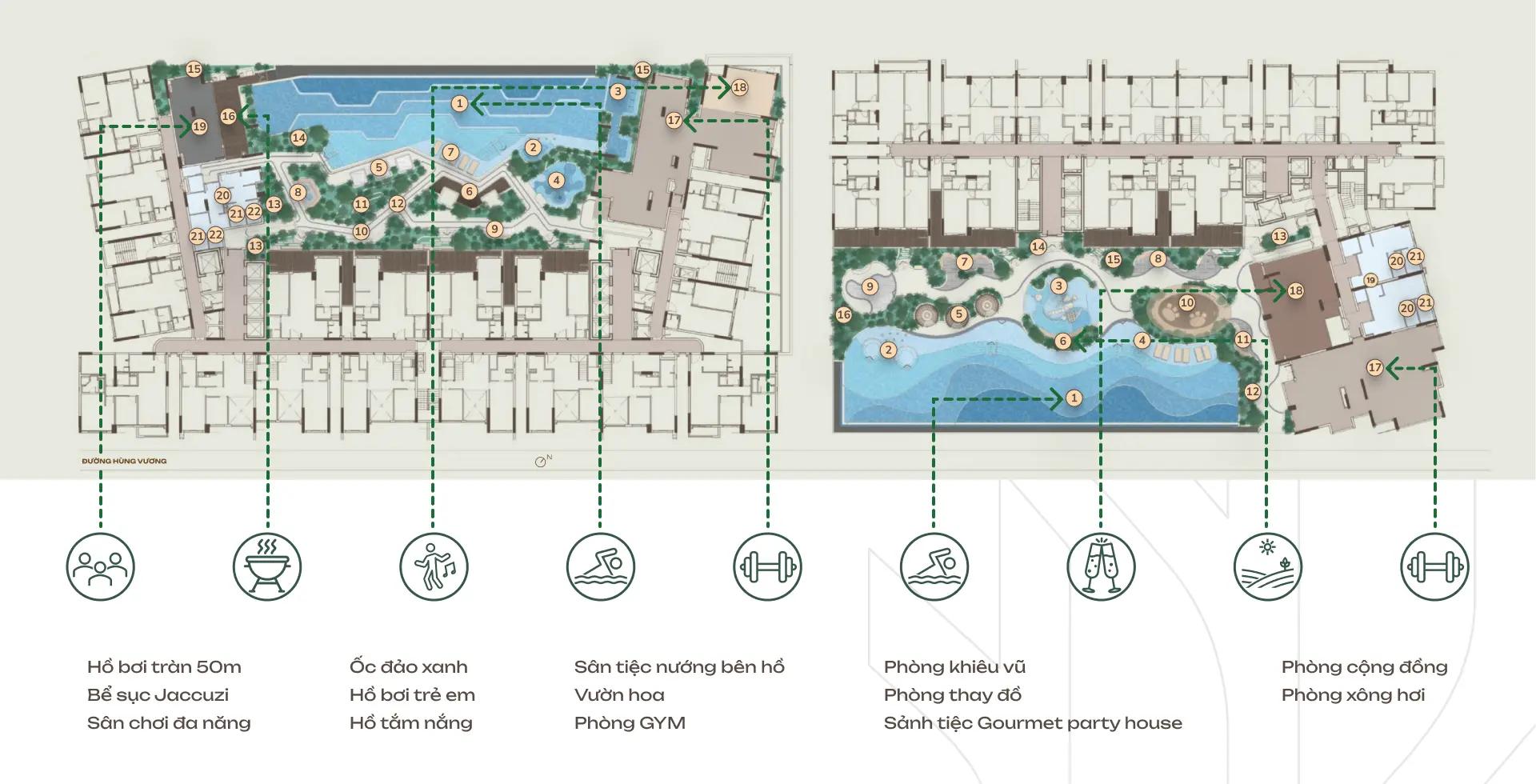 Tiện ích Orchard Hill - Sycamore Bình Dương by CapitaLand