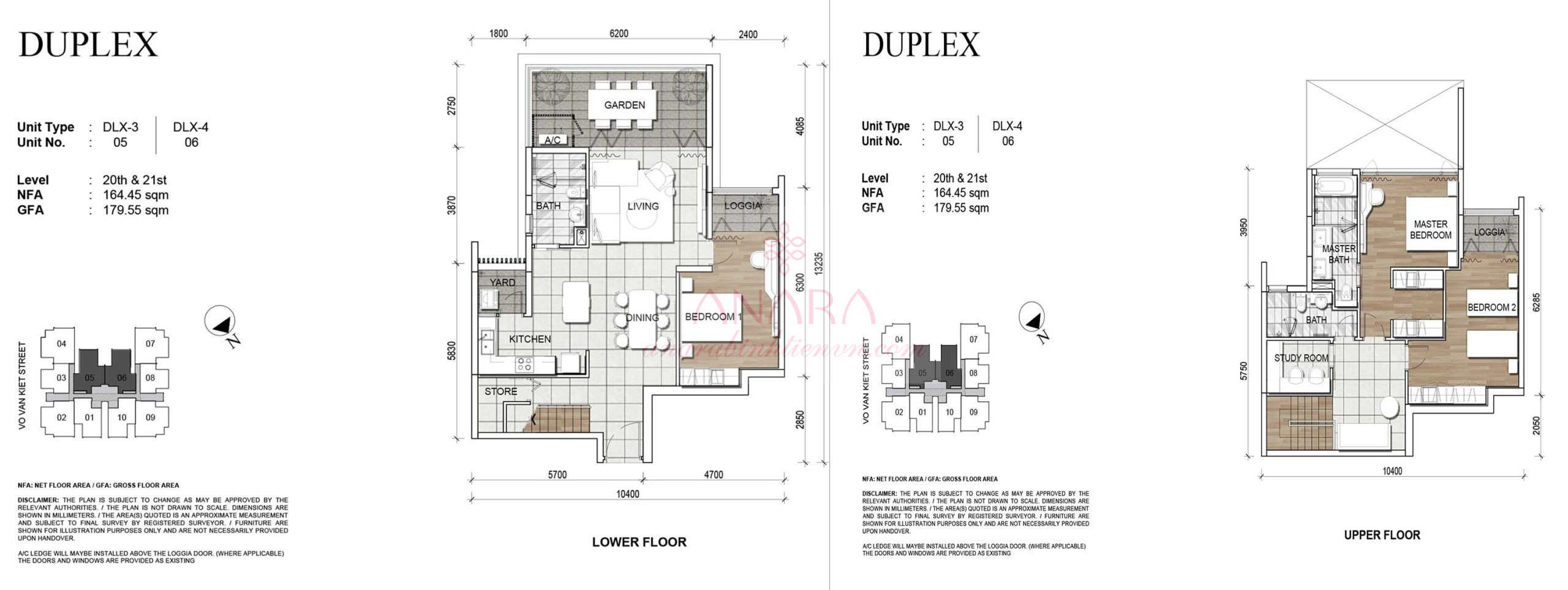 Mặt bằng căn duplex Zenity Capitaland Quận 1